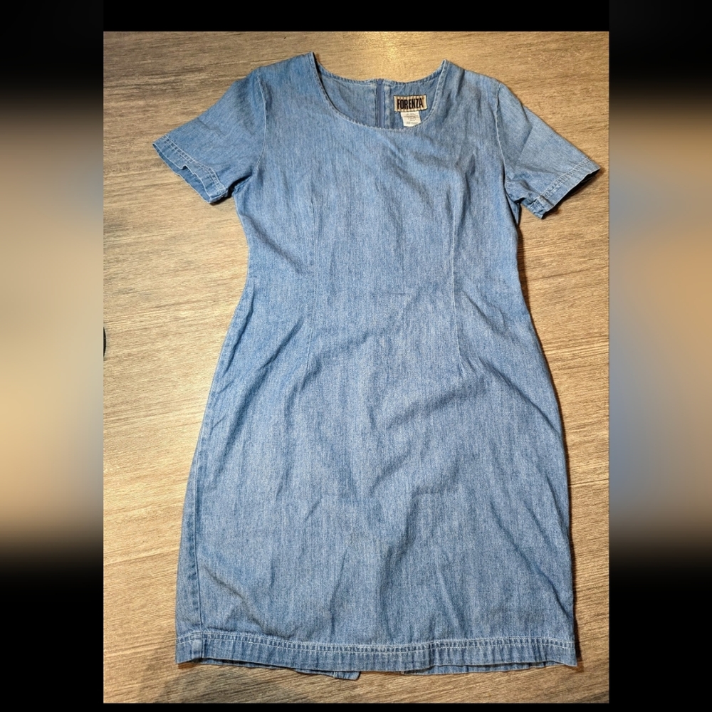 Vintage denim dress